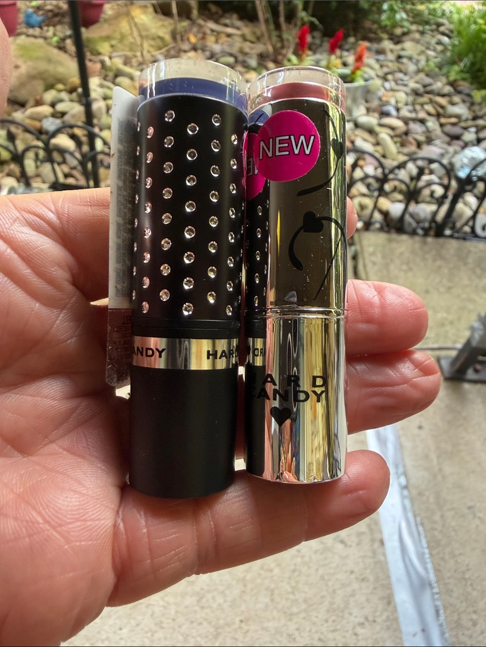 Hard Candy Lipstick Duo — Purple and Pink Accents